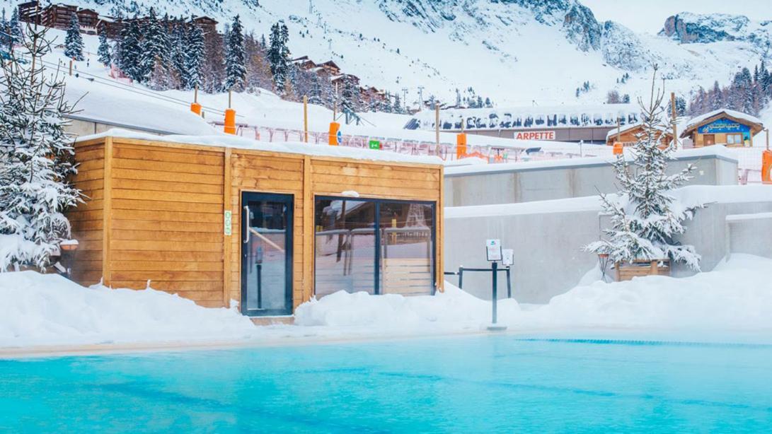 Plagne Bellecote - 5 Pers - Vue Pistes - Acces Piscine Chauffee Lejlighed La Plagne Eksteriør billede